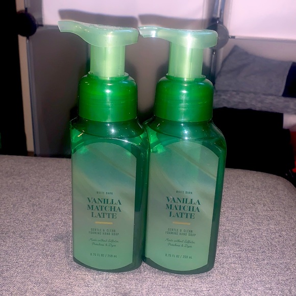 Bath & Body Works Vanilla Matcha Latte Gentle Foaming Hand Soaps - Picture 1 of 2